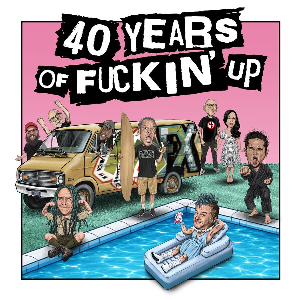 Nofx - 40 Years Of Fuckin' Up [CD] [Pre-Order]