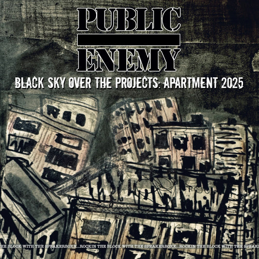 Public Enemy - Black Sky Over The Projects: Apartment [Vinyl] [Second Hand]