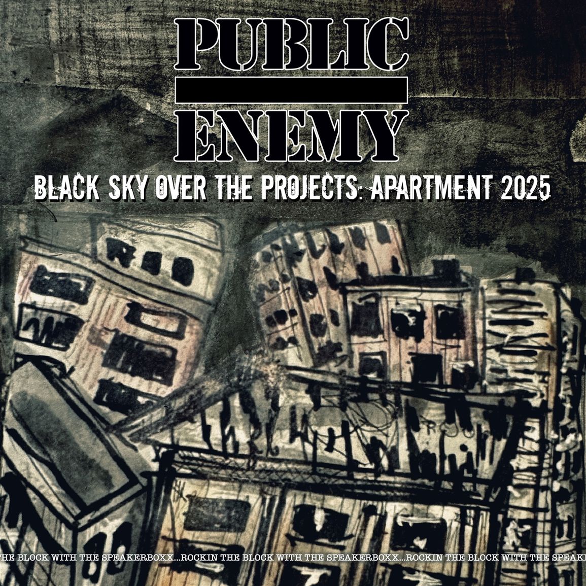 Public Enemy - Black Sky Over The Projects: Apartment [CD]