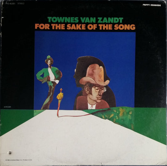 Van Zandt, Townes - For The Sake Of The Song [Vinyl] [Second Hand]