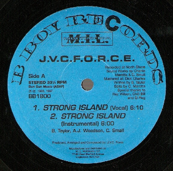 J.V.C. Force - Strong Island (Vocal / Instrumental) / [12 Inch Single] [Second Hand]