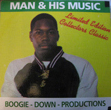 Boogie Down Productions - Man And His Music-Remixes [Vinyl] [Second Hand]