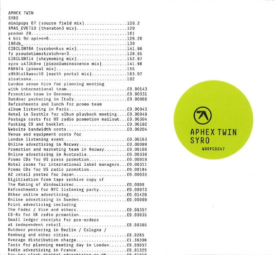 Aphex Twin - Syro [CD]