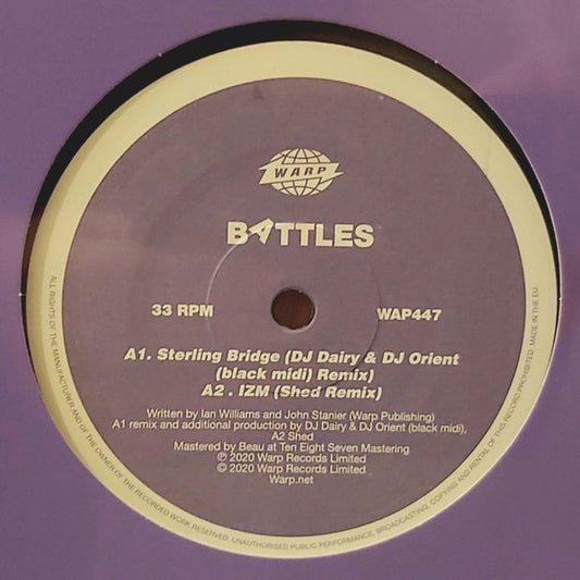 Battles - Juice B Mixed [12 Inch Single]