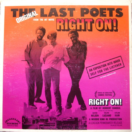 Last Poets - Right On: 180 Gram Virgin Vinyl [Vinyl] [Second Hand]
