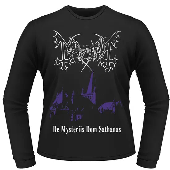Mayhem - De Mysteriis Ls (Black) Medium Long [T-Shirt]