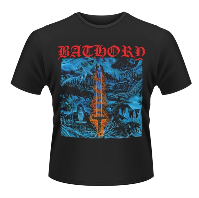 Bathory - Blood On Ice (Black) Large [T-Shirt] – Rocking Horse Records