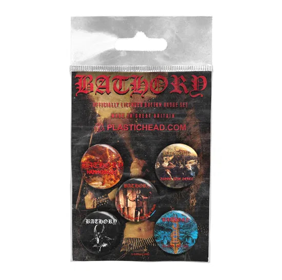 Bathory - Button Badge Set [Accessory]