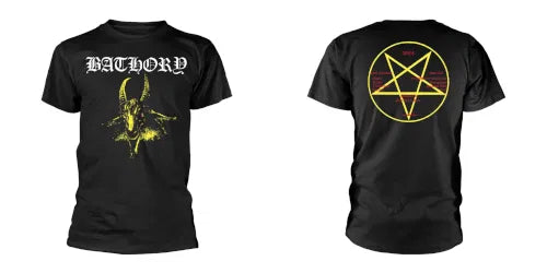 Bathory - Yellow Goat (Black) Large [T-Shirt]
