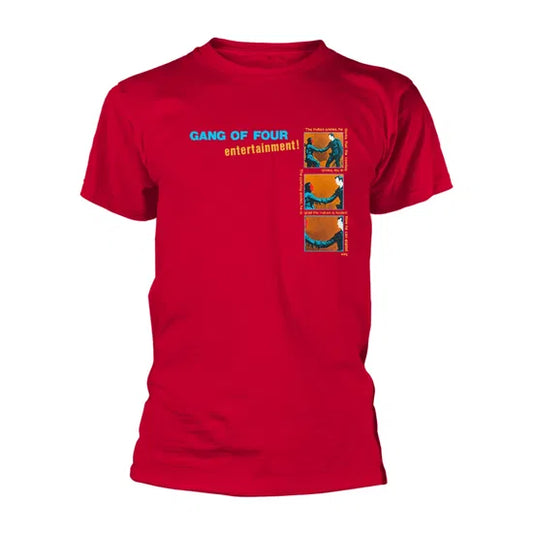 Gang Of Four - Entertainment (Red) Large [T-Shirt]
