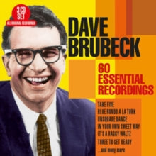 Brubeck, Dave - 60 Essential Recordings: 3CD [CD Box Set]