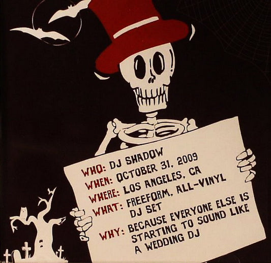 Dj Shadow - In Los Angeles: 10/31/09 [CD] [Second Hand]