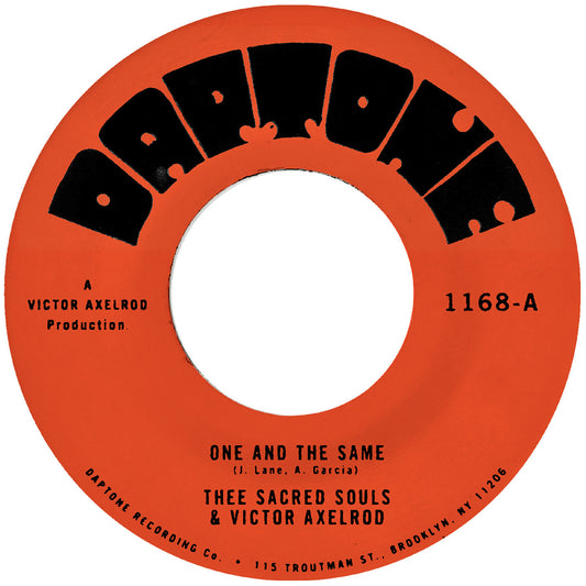 Thee Sacred Souls and Victor Axelrod - One And The Same / Same Difference [7 Inch Single]