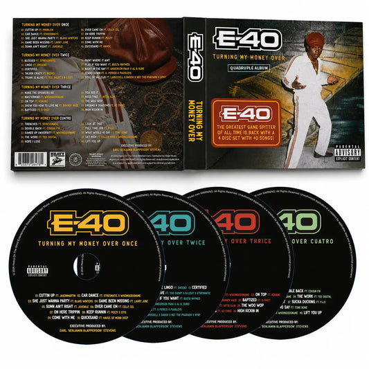 E-40 - Turning My Money Over: 4CD [CD Box Set]
