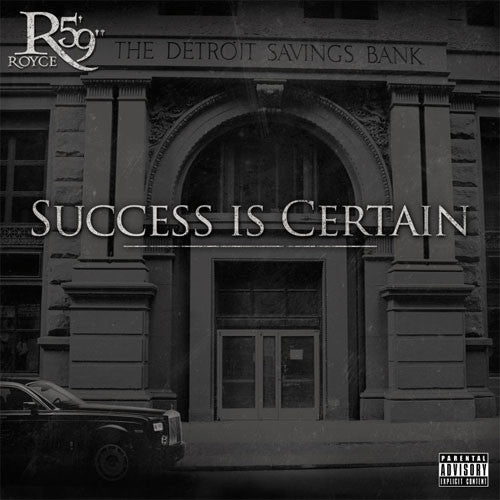 Royce Da 5'9 Inch - Success Is Certain [CD]