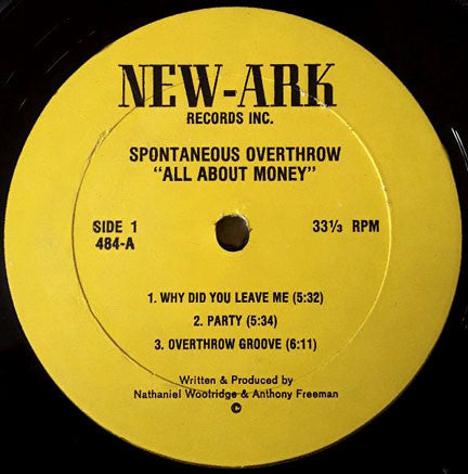 Spontaneous Overthrow - All About Money [Vinyl]