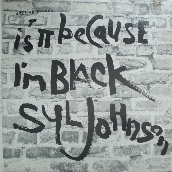 Johnson, Syl - Is It Because I'm Black [Vinyl]