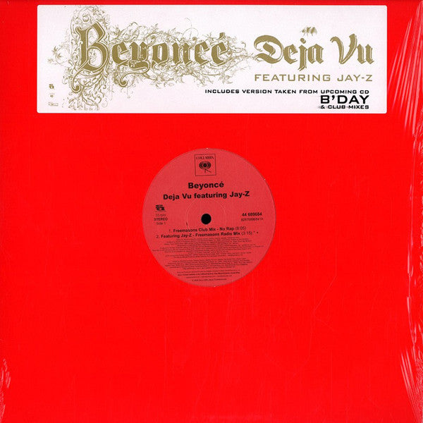 Beyonce - Deja Vu-Freemasons Mix [12 Inch Single] [Second Hand]