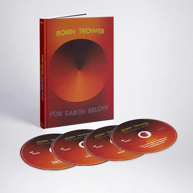 Trower, Robin - For Earth Below: 4CD [CD Box Set]