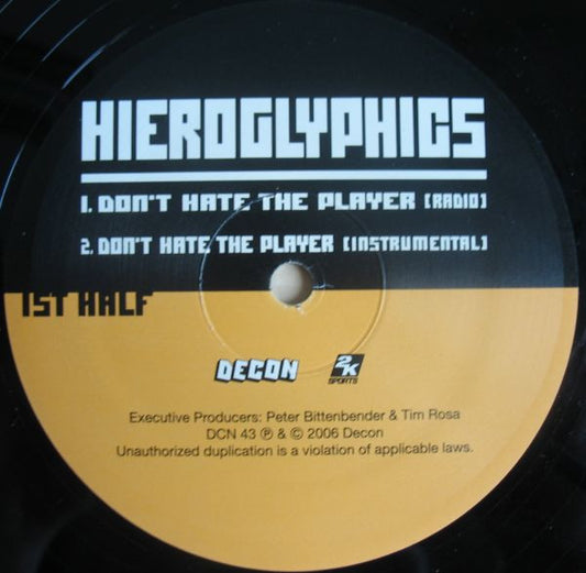 Dan The Automator /Hieroglyphics / E-40/ - Don't Hate The Player / Baller Blockin [12 Inch Single] [Second Hand]