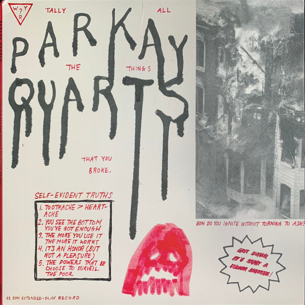 Parquet Courts - Tally All The Things That You Broke [12 Inch Single] [Second Hand]