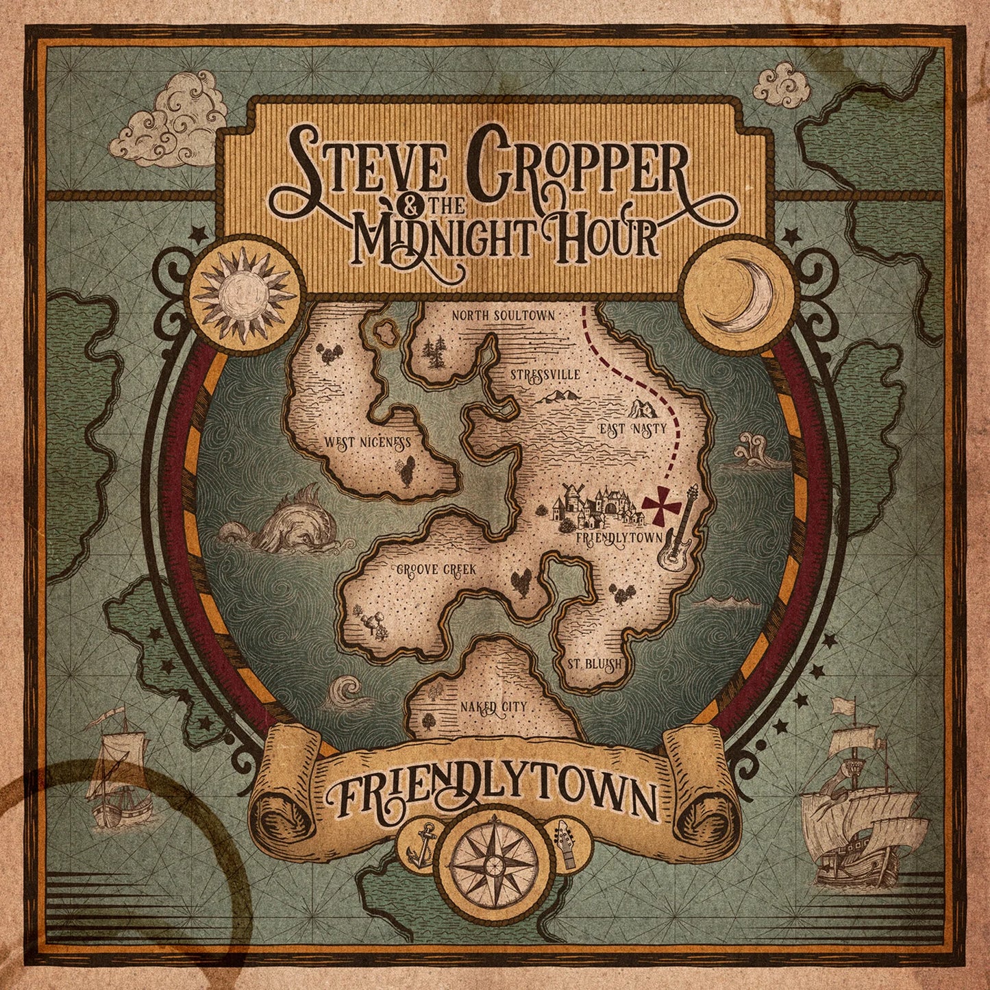 Cropper, Steve and The Midnight Hour - Friendlytown [CD]