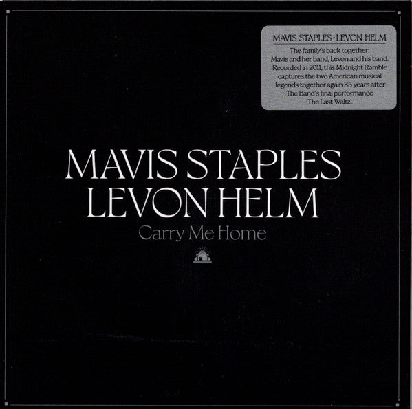Staples, Mavis / Levon Helm - Carry Me Home [CD] [Second Hand]