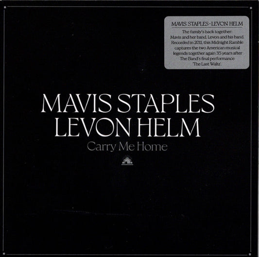 Staples, Mavis / Levon Helm - Carry Me Home [CD] [Second Hand]