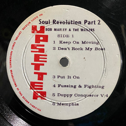 Marley, Bob - Soul Revolution Part Ii Dub [Vinyl]