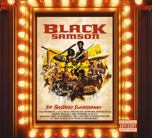 Wu-Tang Clan X Mathematics - Black Samson-The Bastard Swordsman [CD]