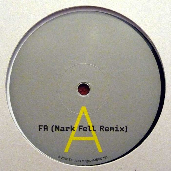 Fennesz - Fa 2012 / Fa (Mark Fell Remix) [12 Inch Single]