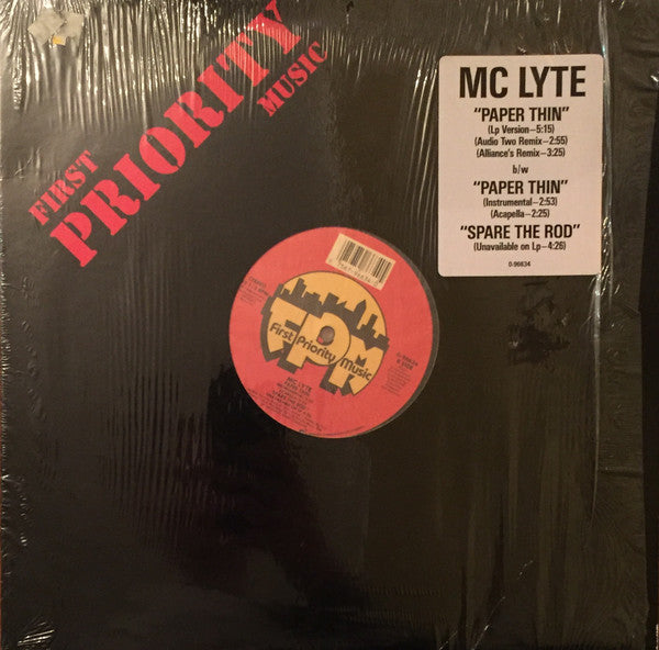 Mc Lyte - Paper Thin / Spare Rod [12 Inch Single] [Second Hand]