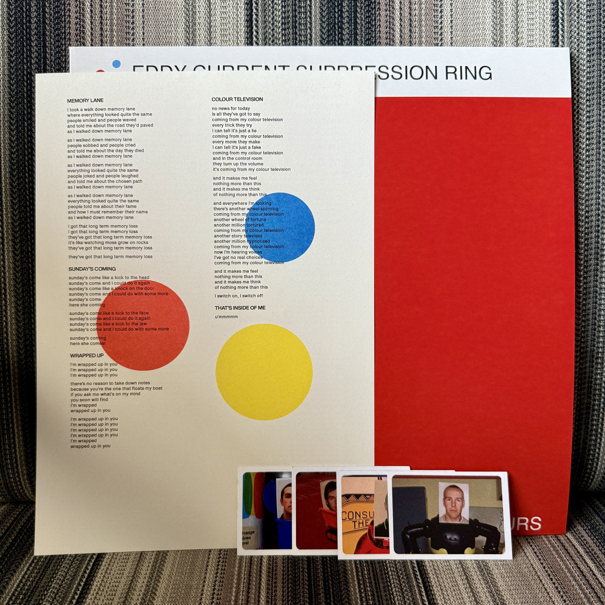 Eddy Current Suppression Ring - Primary Colours [Vinyl]