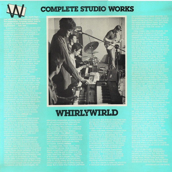 Whirlywirld - Complete Discography 1978-80 [Vinyl]