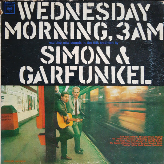 Simon and Garfunkel - Wednesday Morning, 3 A.M. [Vinyl] [Second Hand]