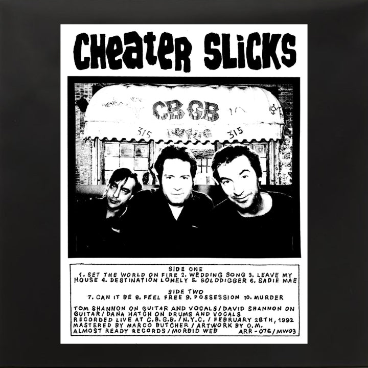 Cheater Slicks - Live At Cbgb's 02.28.92 [Vinyl]