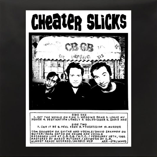 Cheater Slicks - Live At Cbgb's 02.28.92 [Vinyl]