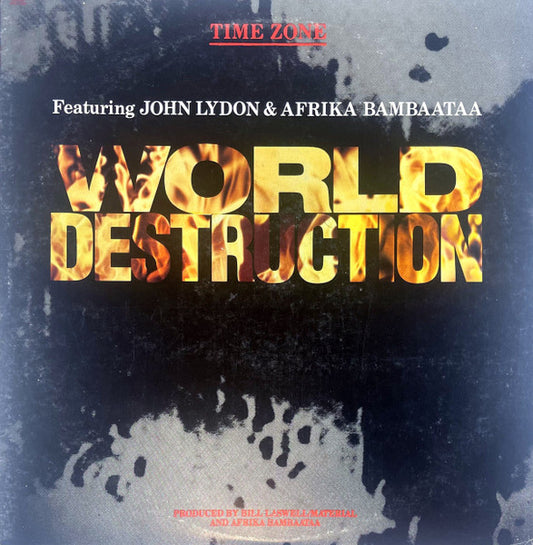 Timezone - World Destruction [12 Inch Single] [Second Hand]