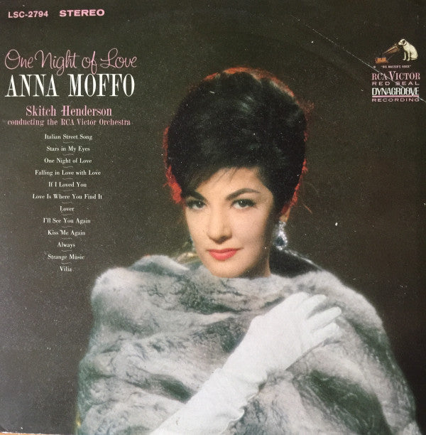 Moffo, Anna - One Night Of Love [Vinyl] [Second Hand]