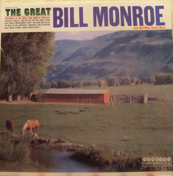 Monroe, Bill - Kentucky Blue Grass [Vinyl]