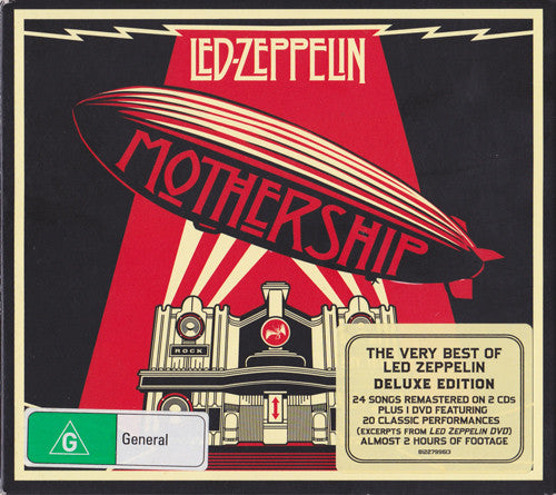 Led Zeppelin - Mothership: 2CD + Dvd [CD] [Second Hand]