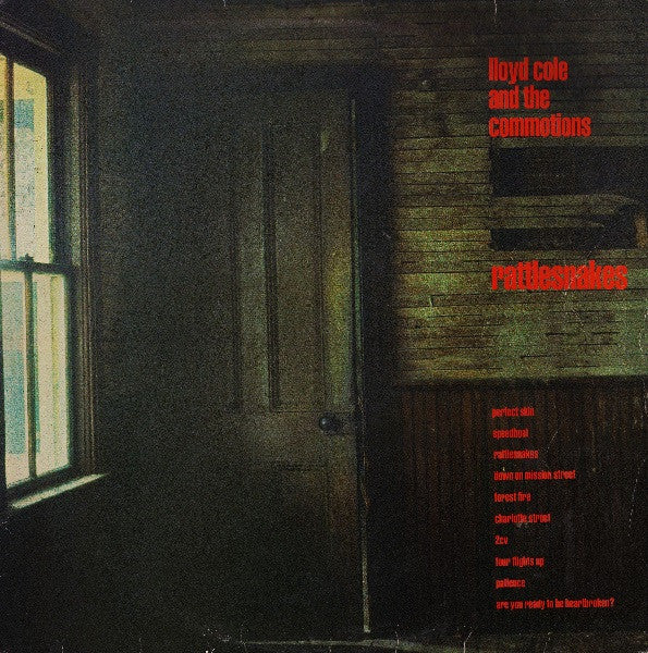 Cole, Lloyd And The Commotions - Rattlesnakes [Vinyl] [Second Hand]