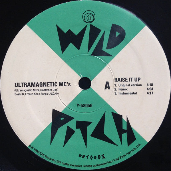 Ultramagnetic Mc's - Raise It Up / Saga Of Dandy, The Devil and [12 Inch Single] [Second Hand]