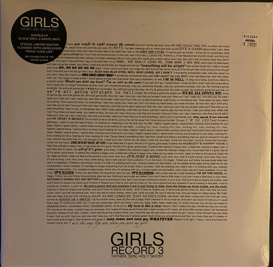 Girls - Father, Son, Holy Ghost [CD] [Second Hand]