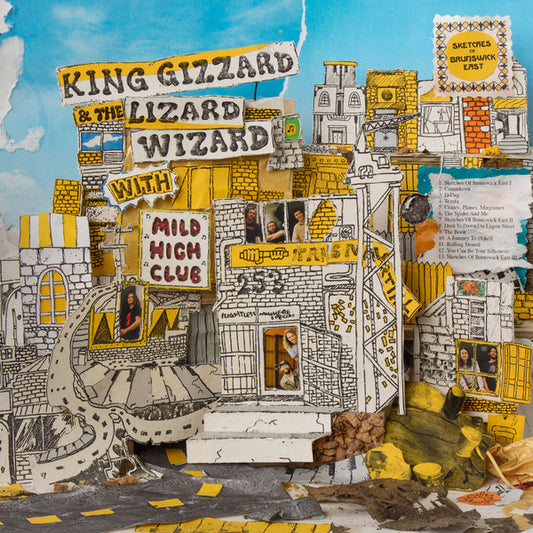 King Gizzard And The Lizard Wizard With - Sketches Of Brunswick East [Vinyl] [Second Hand]