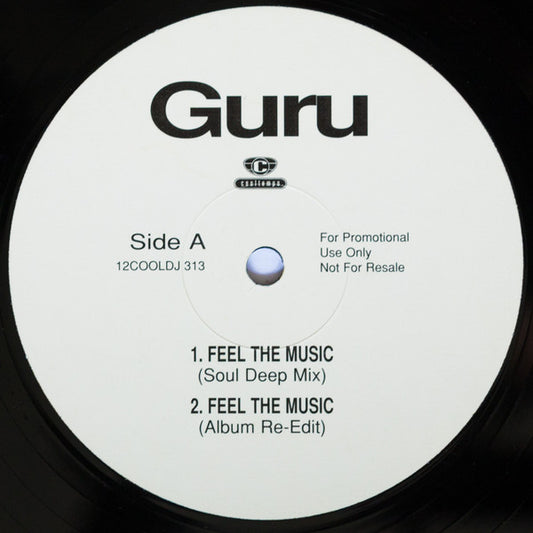 Guru - Feel The Music / Watch What You Say / Lo [12 Inch Single] [Second Hand]
