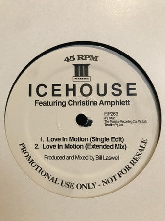 Icehouse - Love In Motion (Feat. Christina Amphlett [12 Inch Single] [Second Hand]