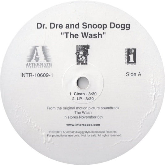 Dr. Dre And Snoop Dogg - Wash [12 Inch Single] [Second Hand]