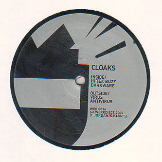 Cloaks - Inside / Hi Tek Buzz / Darkware / Outsid [12 Inch Single] [Second Hand]