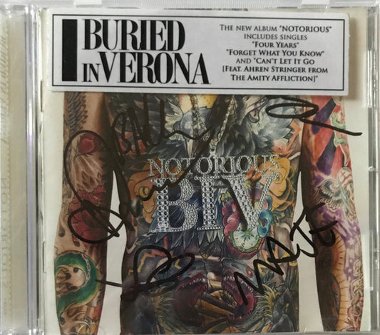 Buried In Verona - Notorious [CD] [Second Hand]